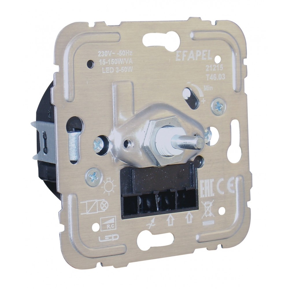 EFAPEL 21215 REGULADOR CONMUTADOR DE LUZ ROTATIVO ELECTRONICO PARA ...